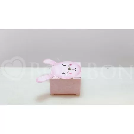 Astuccio coniglio rosa Scotton - 2