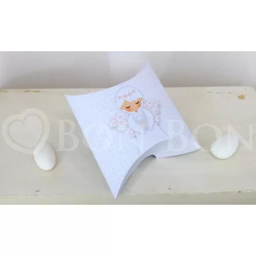 Astuccio Stikers portaconfetti Angelo Prima Comunione 1030100 - 1