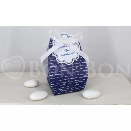 Astuccio portaconfetti Blu - 1