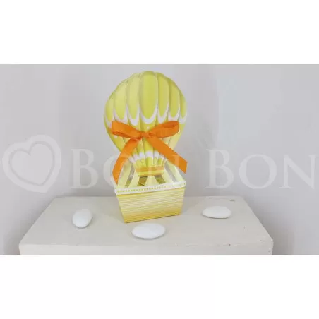 Mongolfiera portaconfetti Gialla Scotton - 1