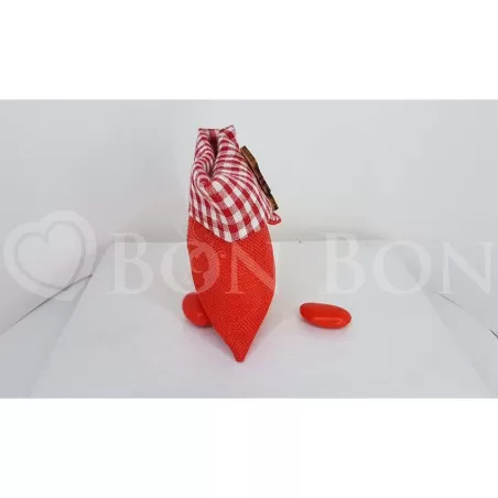 Sacchetto laurea applicazione tocco legno bustina Linea elle - 2