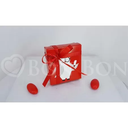 Scatolina Laurea Portaconfetti con Gufetto Scotton - 1