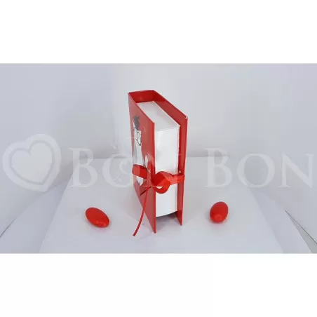 Astuccio Portaconfetti Laurea Book con Gufetto Scotton - 2