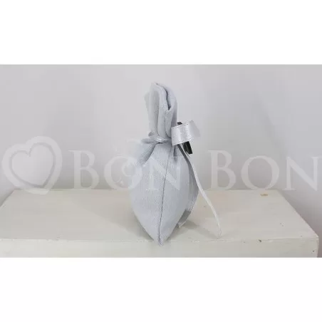 Sacchetto Nozze d´Argento Rasatello Argento Sacchetto Medio Liete Creazioni - 2