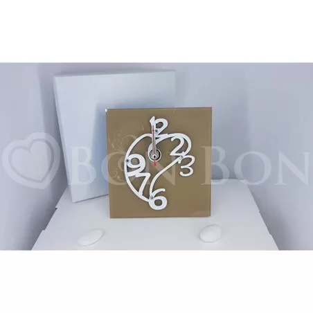 Bomboniera Matrimonio Orologio Tortora con Cuore Star Import Italia - 1