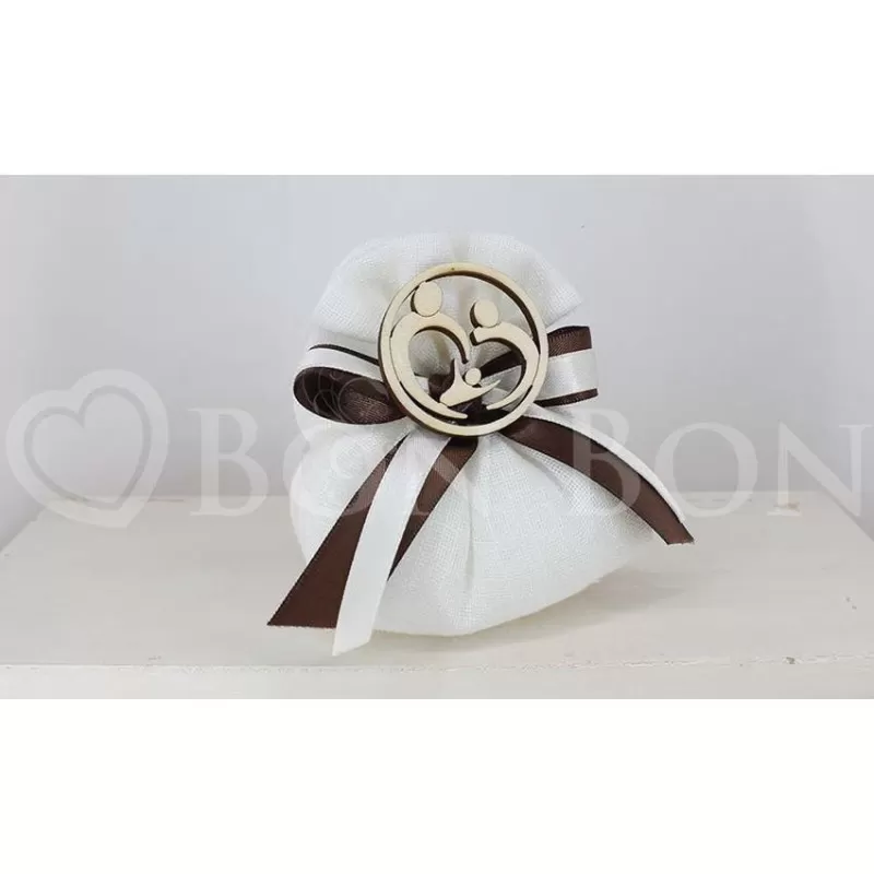 Sacchetto Matrimonio 3146 Liete Creazioni Linea Family Fagotto Liete Creazioni - 1