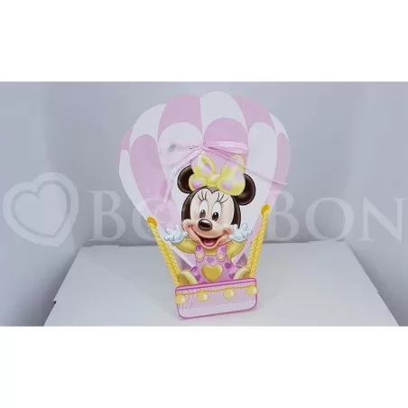 Mongolfiera Minnie Ballon Rosa Disney - 1