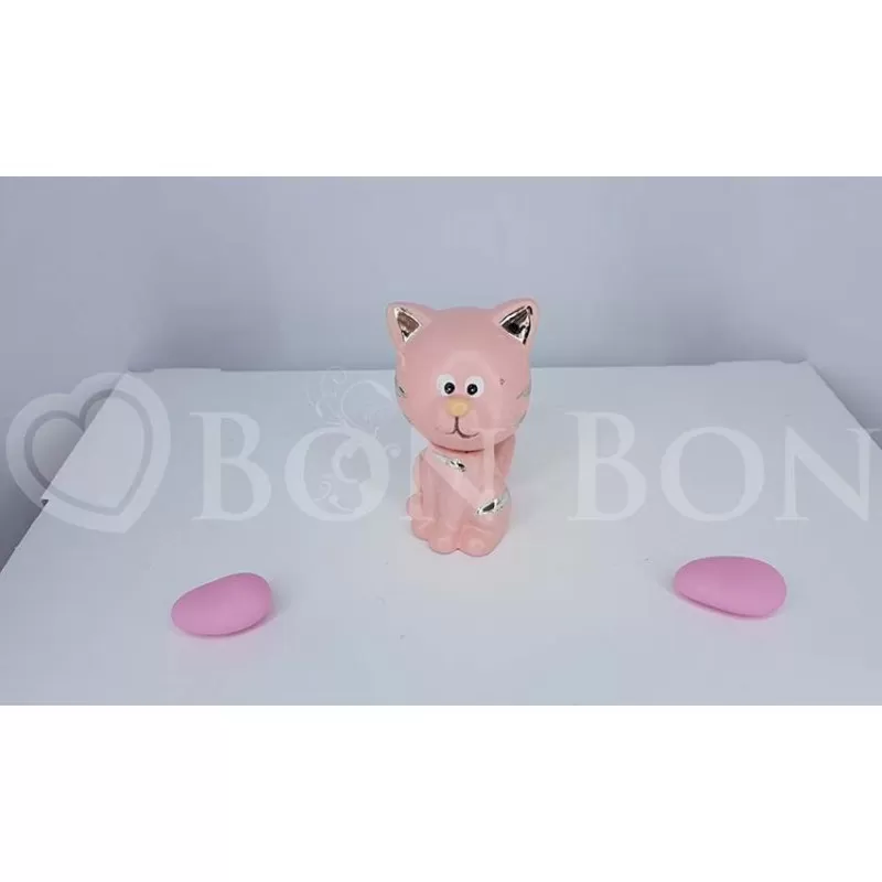 Bomboniera outlet gatto rosa - 1