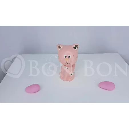 Bomboniera outlet gatto rosa - 1