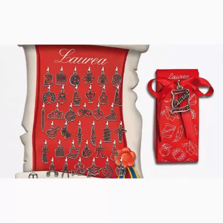 Ciondoli Simboli Bomboniera Laurea 1 Tabor - 1