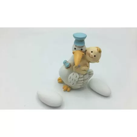 Bomboniera Outlet Cicogna Celeste - 1