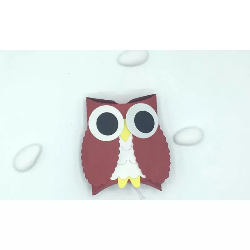 Astuccio Portaconfetti Gufo - 1