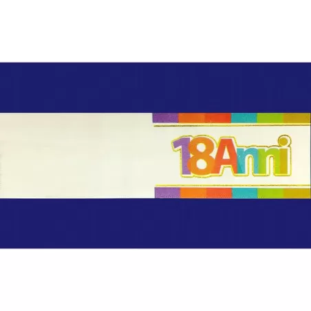Confezione da 20 bigliettini per 18 compleanno colorato Alessia Partecipazioni - 1