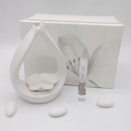 Bomboniera matrimonio claraluna 18151 profumatore lothus con essenza Claraluna - 1