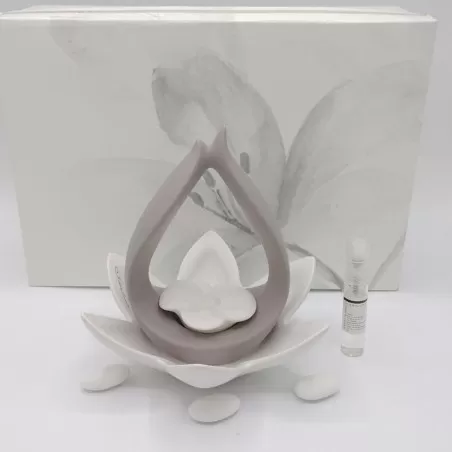 Bomboniera matrimonio claraluna 18152 profumatore lothus su base con essenza Claraluna - 3