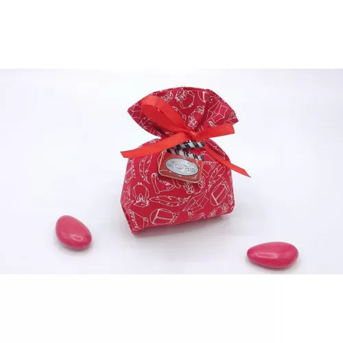 Sacchetto laurea tabor con applicazione smaltata a scelta Tabor - 1