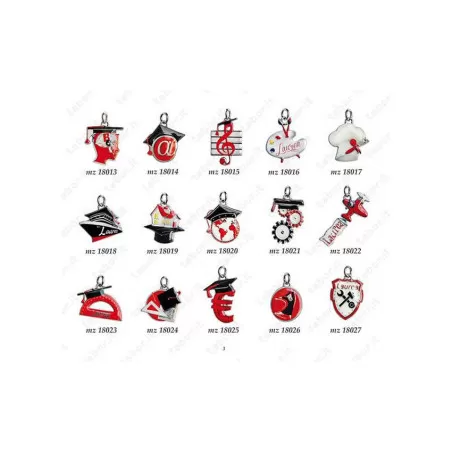 Sacchetto laurea tabor con applicazione smaltata a scelta Tabor - 4