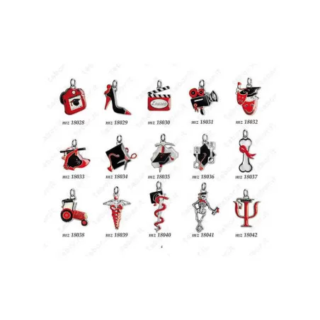 Sacchetto laurea tabor con applicazione smaltata a scelta Tabor - 5