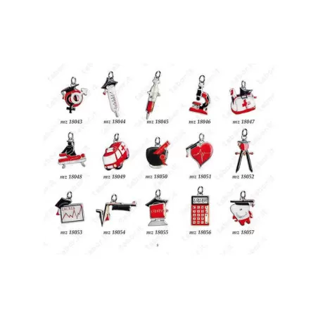 Sacchetto laurea tabor con applicazione smaltata a scelta Tabor - 6