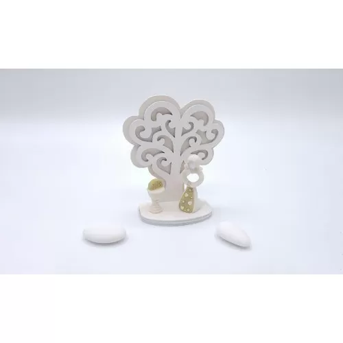 Bomboniera prima comunione rb497/g tree bimba con calice Royal Gifts - 1