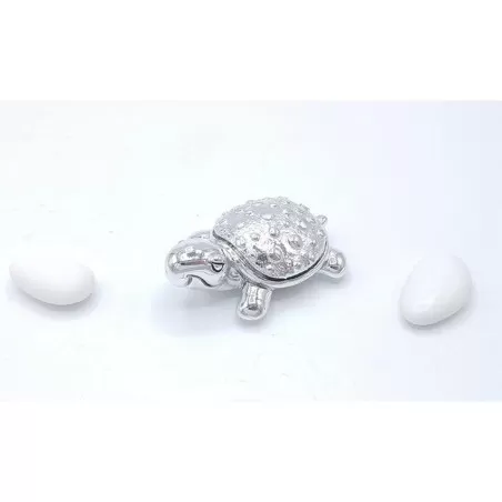 Bomboniera outlet tartaruga argentata - 1