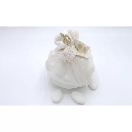 Sacchetto matrimonio 3329 Bustone con tondino linea cordova Liete Creazioni - 2