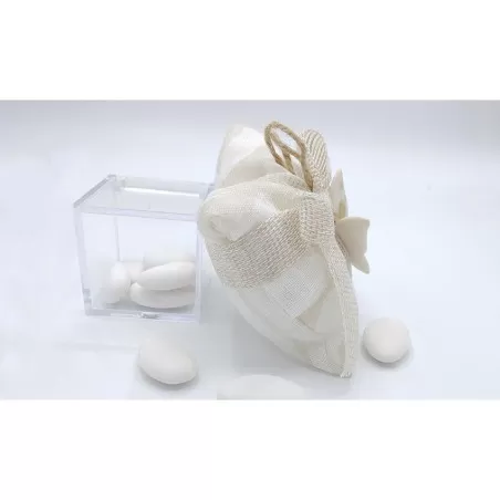 Sacchetto matrimonio 3331 busta lettera rettangolare grande linea cordova Liete Creazioni - 2