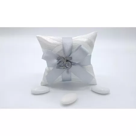 Sacchetto Nozze d´argento 3381 maraja argento cuscino Liete Creazioni - 1