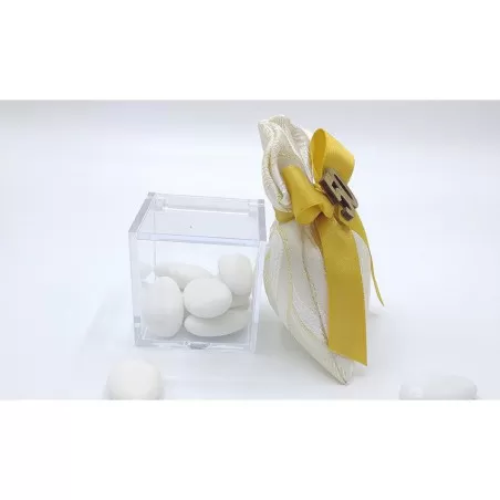 Sacchetto nozze d´oro 3388 maraja oro Sacchetto medio Liete Creazioni - 2