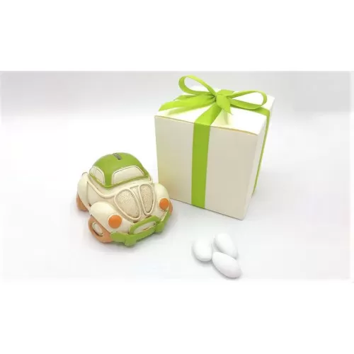 Bomboniera comunione salvadanaio auto AFC - 1