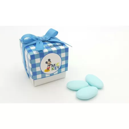 Scatolina portaconfetti disney cubetto mickey a quadrucci Disney - 1