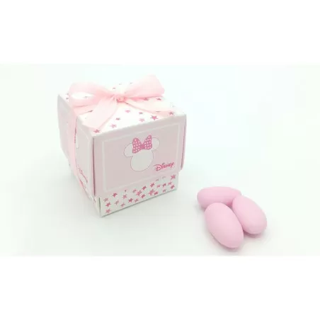 Scatolina portaconfetti disney cubetto minnie stelline rosa Disney - 1