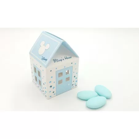 Scatolina portaconfetti disney casetta mickey stelline celesti Disney - 1