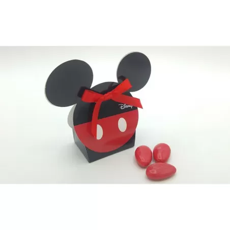 Scatolina portaconfetti disney testa mickey rossa e nera Disney - 1