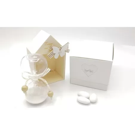 Bomboniera matrimonio royal gift va32/s clessidra con casetta Royal Gifts - 1