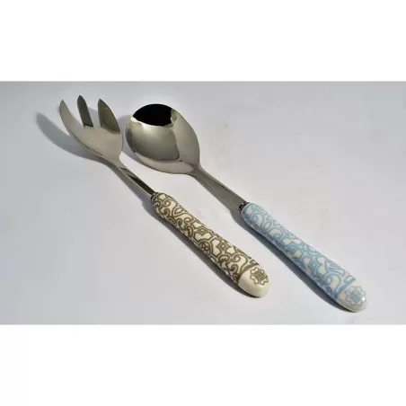 Bomboniera matrimonio claraluna 19036 posate da insalata Claraluna - 2