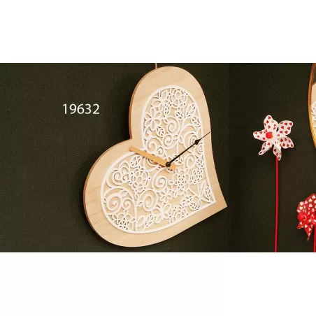 Bomboniera matrimonio claraluna 19632 orologio cuore Claraluna - 1