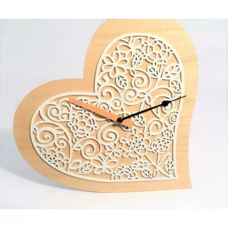 Bomboniera matrimonio claraluna 19632 orologio cuore Claraluna - 2