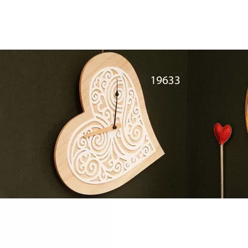 Bomboniera matrimonio claraluna 19633 orologio cuore Claraluna - 1