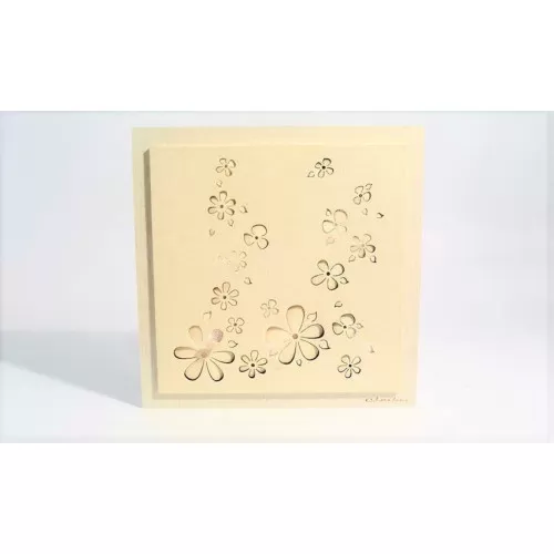 Bomboniera matrimonio claraluna 19685 pannello fiori led con cornice Claraluna - 1