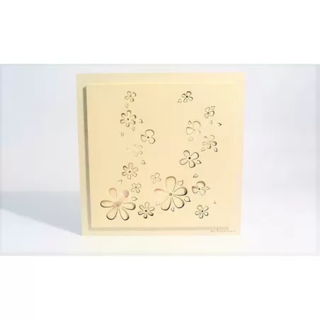 Bomboniera matrimonio claraluna 19685 pannello fiori led con cornice Claraluna - 1