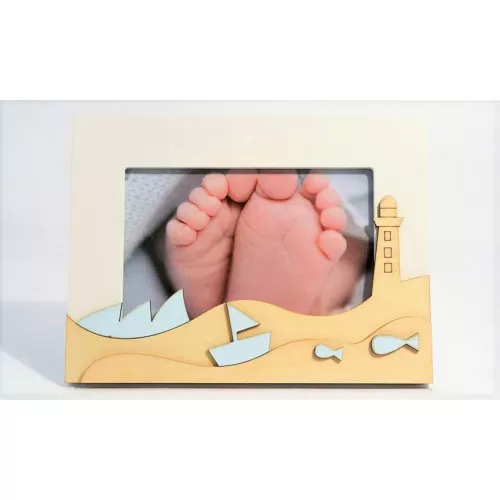 Bomboniera matrimonio claraluna 19693 portafoto barchetta bimbo Claraluna - 1