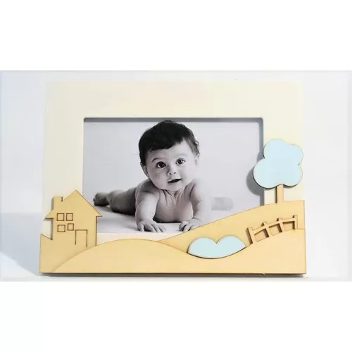 Bomboniera matrimonio claraluna 19696 portafoto casetta bimbo Claraluna - 1