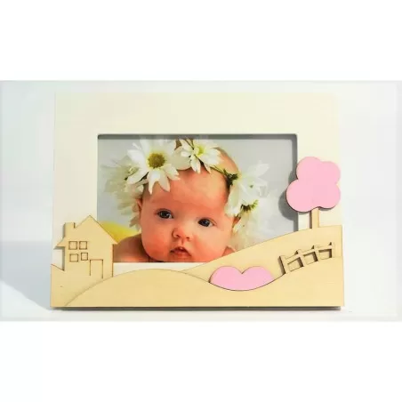 Bomboniera matrimonio claraluna 19697 portafoto casetta bimba Claraluna - 1