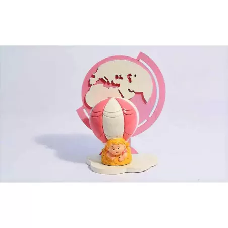 Bomboniera nascita e battesimo claraluna 19923/2 mappamondo con bimba Claraluna - 1