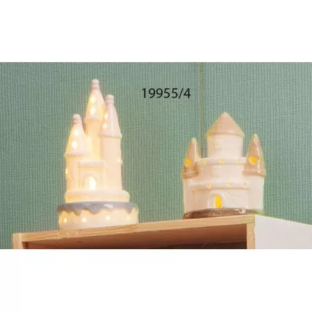 Bomboniera prima comunione claraluna 19955/4 set 4 castelli led Claraluna - 2