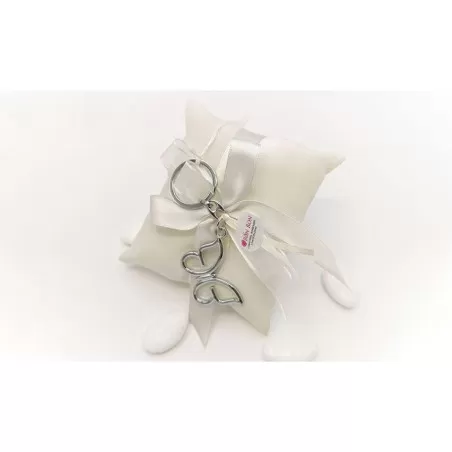 Bomboniera matrimonio farfalla con portachiavi Greenford - 1