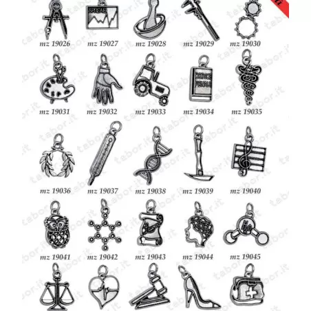 Sacchetto laurea taffetà rosso con applicazione simbolo laurea Tabor - 3