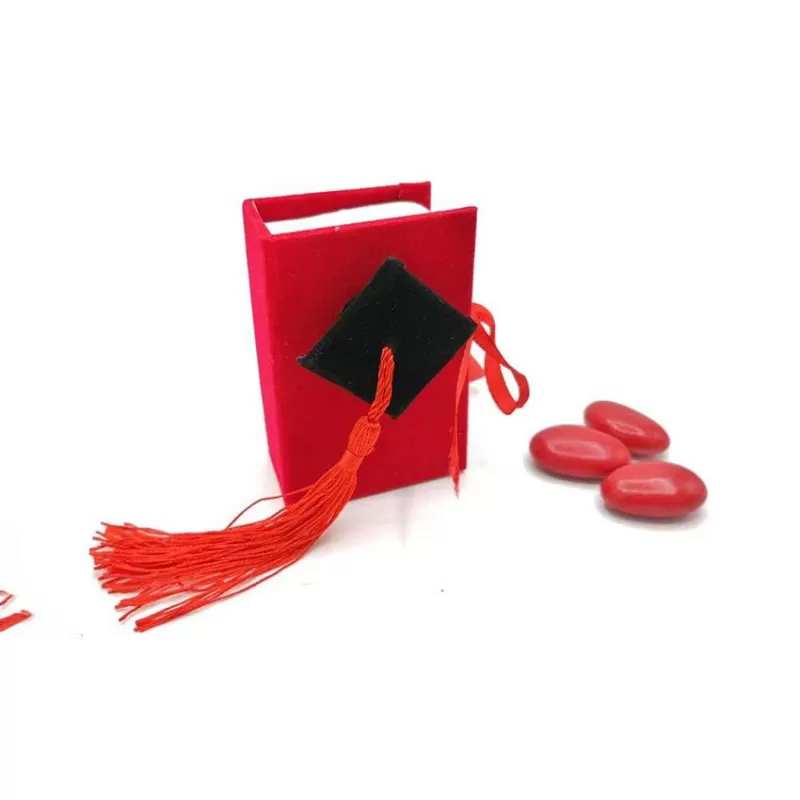 Bomboniera diploma e laurea etm sc434 tocco box libro ETM - 1