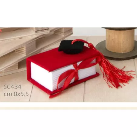 Bomboniera diploma e laurea etm sc434 tocco box libro ETM - 2